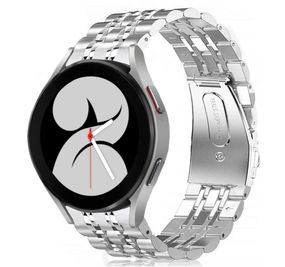 Металлический ремешок Primolux Steel Link для часов Samsung Galaxy Watch 4 44mm SM-R870 - Silver