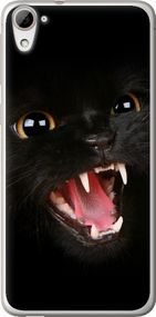 Чехол на HTC Desire 826 dual sim Чёрная кошка "932u-312-17620"