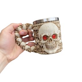 Чашка 3D Череп Пірат 350 мл (код: SKU-2214510805)