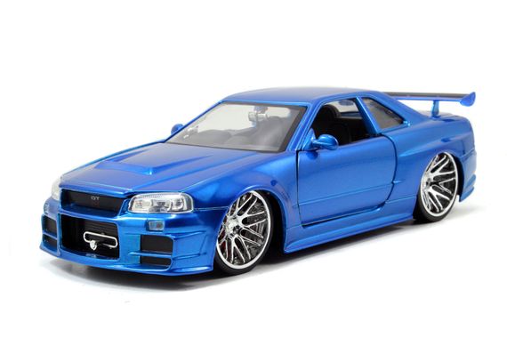 Игровая металлическая машинка Fast and Furious Ниссан Скайлайн 2002 | Зображення 9
