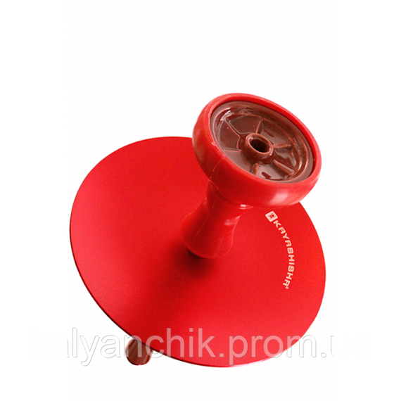 Кальян Kaya ELOX 30CМ Clear Alum Plug Red 2S | Зображення 2