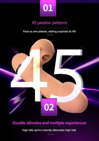 Вібратор - Basia Thtusting Vibrator 2in1 | Зображення 3