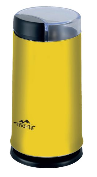 Кавомолка електрична Monte MT-1408 для зернової кави з потужним мотором
