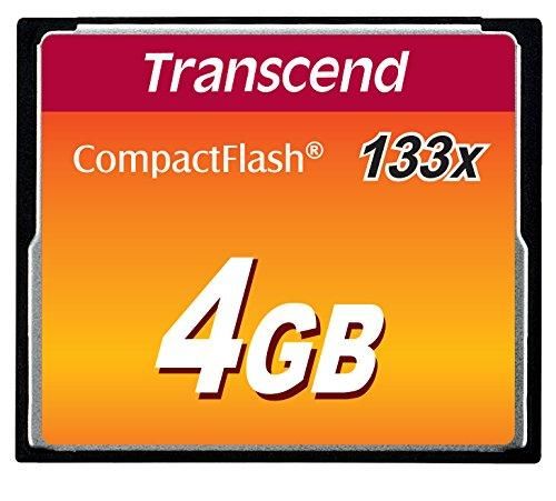 Карта памяти Transcend  4GB CF 133X (TS4GCF133)