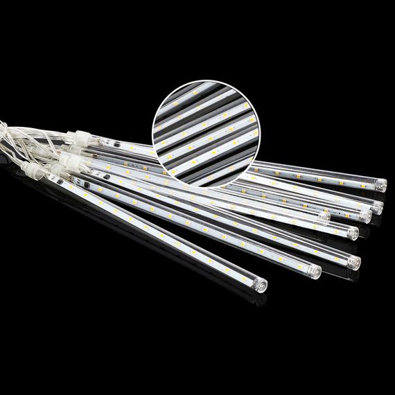 Гирлянда метеоритный дождь Springos 3 м 144 LED CL1214 Warm White | Зображення 7