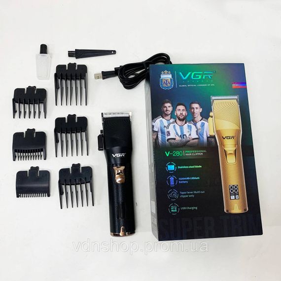 Відмінна машинка для стрижки волосся VGR V-280, Тример для стрижки волосся потужний ZG-31 | Зображення 2