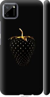 Чохол на Realme C11 2020 Чорна полуниця "3585m-2031-24368"