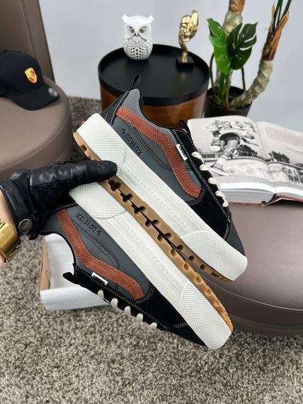 Чоловічі кросівки New Vans Old Skool MTE-1 Gore-Tex Black Grey Brown (топ якість) 42 27 | Зображення 5