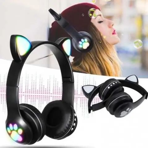 Бездротові навушники з котячими вушками Cat VZV-23M | Зображення 4