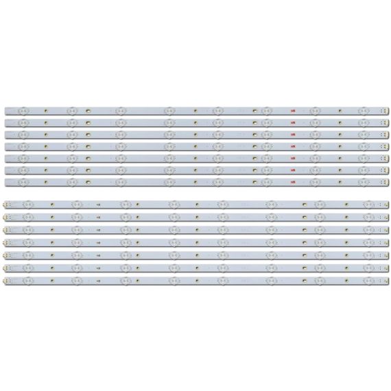 LED підсвітка TV 75“ LB75011 V1_06 LB75011 V0_05 10262000231 14шт.