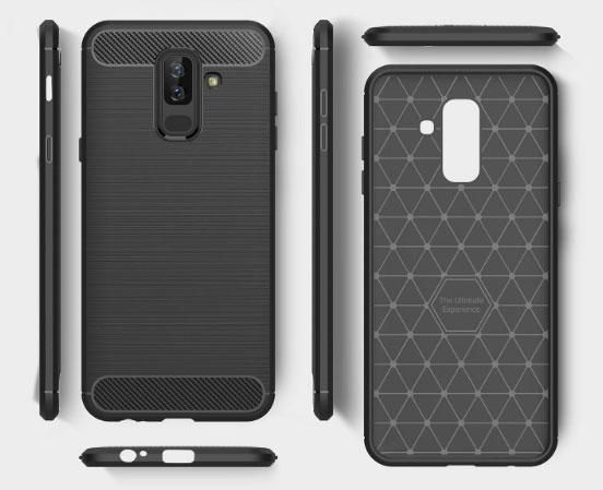 Чохол PRIMO Carbon Fiber Series для Samsung J8 2018 (SM-J810) - Black | Зображення 2