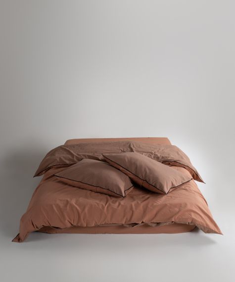 Постільна білизна Limasso Stonewashed Essualte 200 х 220 см Commenser - Woodsmoke | Зображення 5