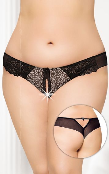 Жіночі стрінги - G-string 2435, panther XL