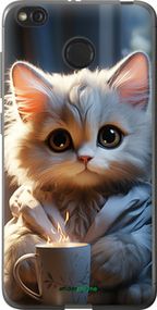 Чохол на Xiaomi Redmi 4X Білий кіт "5646u-778-2448"