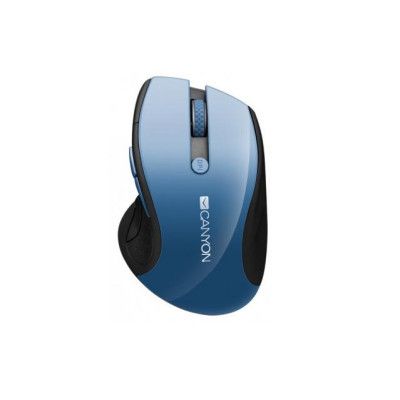 Мышка Canyon CNS-CMSW01BL Wireless Black/Blue (CNS-CMSW01BL) | Зображення 1