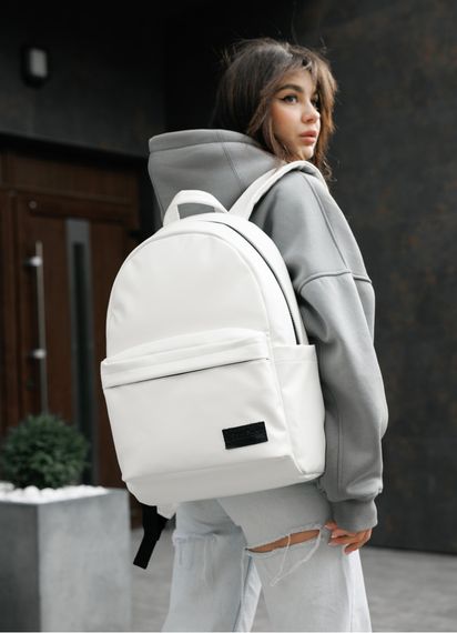 Жіночий рюкзак Sambag ZARD LST білий 46 х 28 х 13 см (25018008)