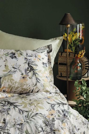 Комплект постільної білизни Issimo Digital Satin 300 TC 200х220 см Fresco | Зображення 1