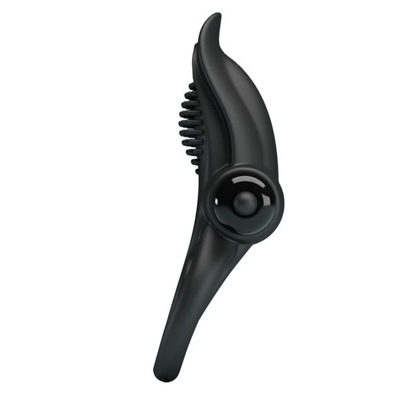 Эрекционное кольцо - Pretty Love Vibrant Penis Ring Black sexstyle | Зображення 6