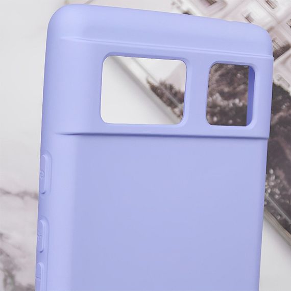 Чохол Silicone Cover Lakshmi (A) для Google Pixel 6 Бузковий / Dasheen | Зображення 4