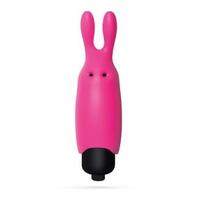 Кишеньковий вібратор зайчик Crushios O-Pet рожевий Sex Aura