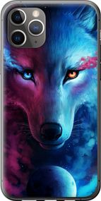 Чехол на iPhone 11 Pro Max Арт-волк "3999u-1723-17620"