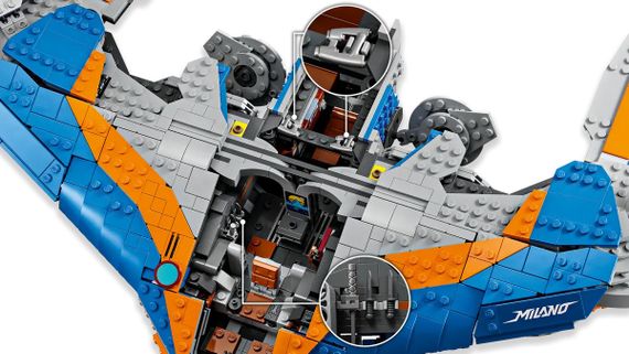 Конструктор LEGO Marvel Вартові Галактики: Мілано 76286 | Зображення 7