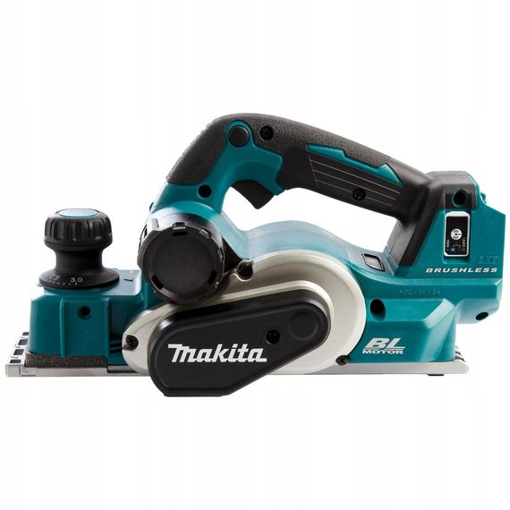 Рубанок акумуляторний Makita DKP181Z (82 мм, 12000 хв-1, BL, LXT, AWS, без акумуляторів та зарядного пристрою) | Зображення 1