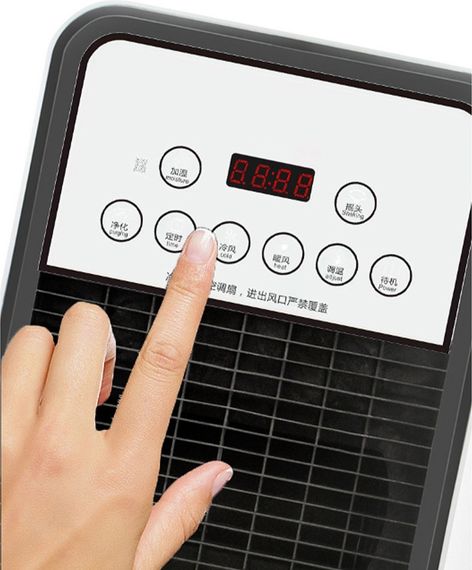 Підлоговий кулер-вентилятор Germatic Air Max Pro 2в1 BFX-8D-1668 220V • Вентилятор з функцією обігріву та охолодження для дому й офісу зима-літо | Зображення 2