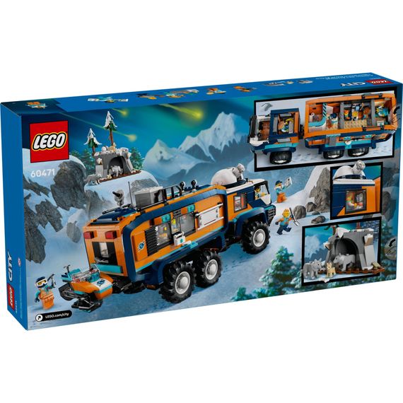 Конструктор LEGO City Арктична дослідна вантажівка з науковою лабораторією (60471) | Зображення 6
