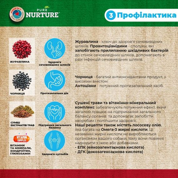 Сухий корм з ягням для собак середніх та великих порід Pure Nurture Daily Nurture Dog Lamb, 12.5 кг | Зображення 4