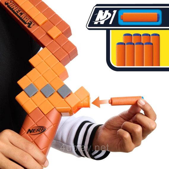 Лук Майнкрафт Hasbro Nerf Minecraft Bow Dart Blaster | Зображення 3