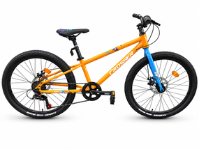 Велосипед гірський 24" Crosser Super Light рама 11", 6 швидкостей Shimano, алюміній, дискові гальма