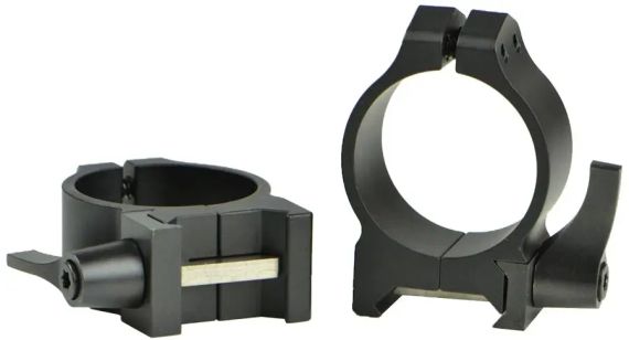 Кільця швидкознімні Warne Maxima Quick Detach Ring. d - 30 мм. Low. Weaver/Picatinny