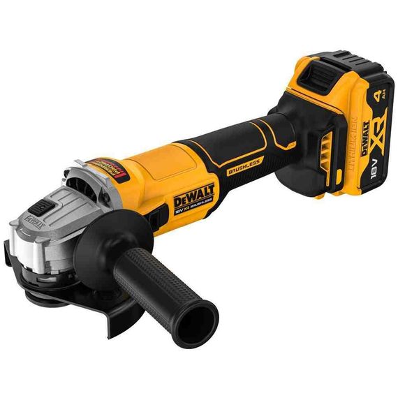 Шлифмашина угловая - болгарка аккумуляторная бесщёточная DeWALT DCG407M2T | Зображення 4