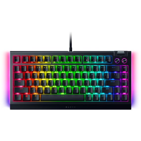 Клавіатура Razer BlackWidow V4 75 USB UA Black (RZ03-05000100-R3M1) | Зображення 1