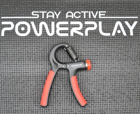 Еспандер кистьовий PowerPlay PP-4323 з регульованим навантаженням 10-40 кг. Strength Grip Чорно-червоний | Зображення 8