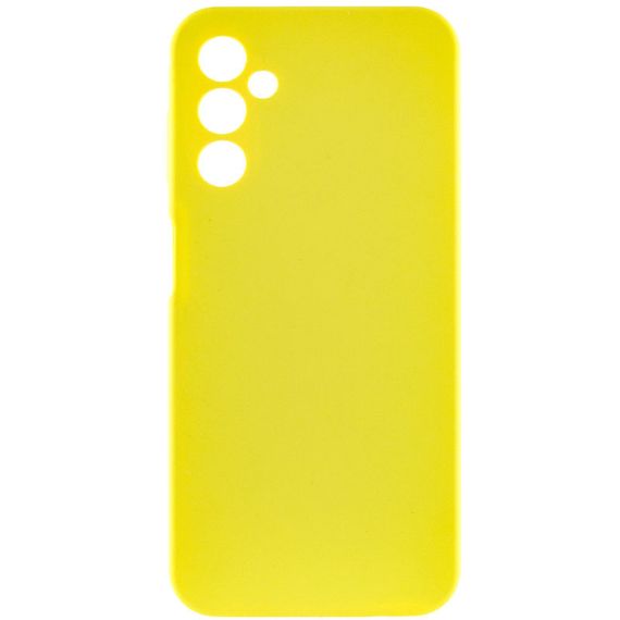 Чохол Silicone Cover Lakshmi Full Camera (AAA) для Samsung Galaxy A15 4G/5G / M15 5G Жовтий / Yellow