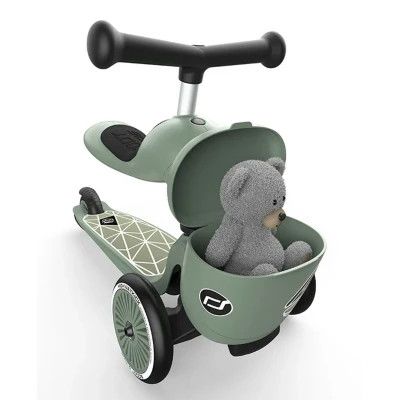 Самокат Scoot&amp;Ride Highwaykick-1 Lifestyle зеленый (SR-210621-GREENLINES) | Зображення 2