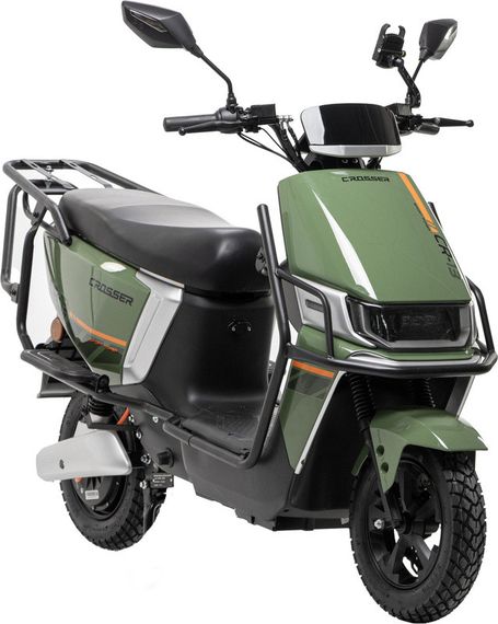 Електроскутер Crosser CR-13 Pro LFP 2000W 76.8V 30Ah, LiFePO4, до 75 км, 65 км/год, знімний акумулятор | Зображення 6
