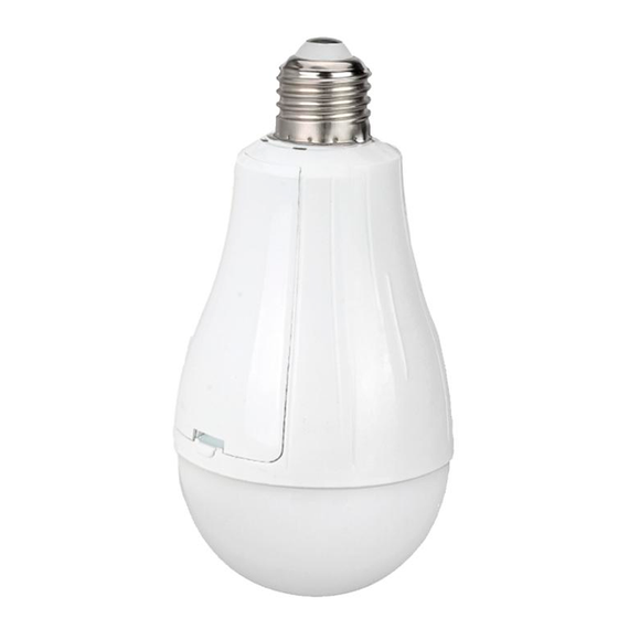 Светодиодная LED лампа с аккумулятором P921, 20W, E27, 2x18650 | Зображення 1