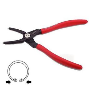 Автомобильный съемник Toptul для стопорных колец 7&quot; (сжим прямые) усиленные (DCBD1307)