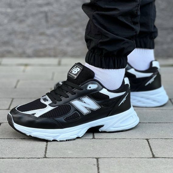 Кросівки New Balance весна/літо колір чорний, білий | Зображення 2