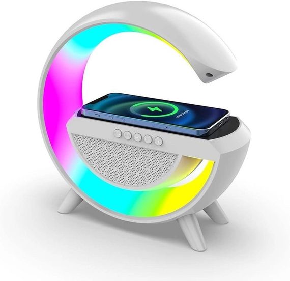 Портативна Bluetooth-колонка нічник із бездротовою зарядкою BT 2301