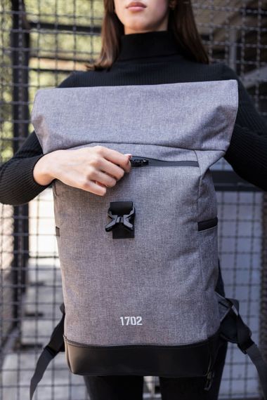 Рюкзак роллтоп without reflective gray | Зображення 9