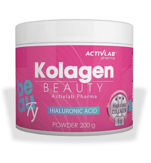 Хондропротектор (для спорта) Activlab Kolagen Beauty 200 g /25 servings/ Strawberry Raspberry