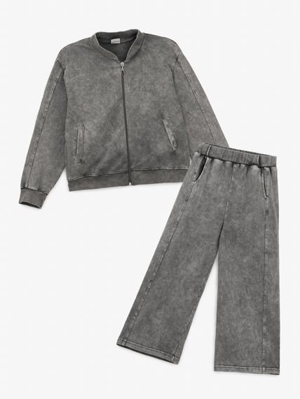 Костюм кофта+штани для дівчинки Deniz 10122 140 см Сірий shop (2000999492877)