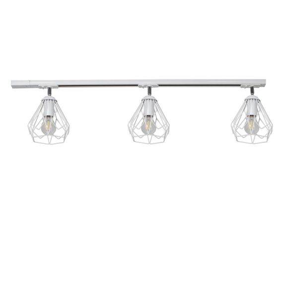 Трековий світильник на три плафони стельовий Track3 Bevel T16510003 Білий, Atmolight