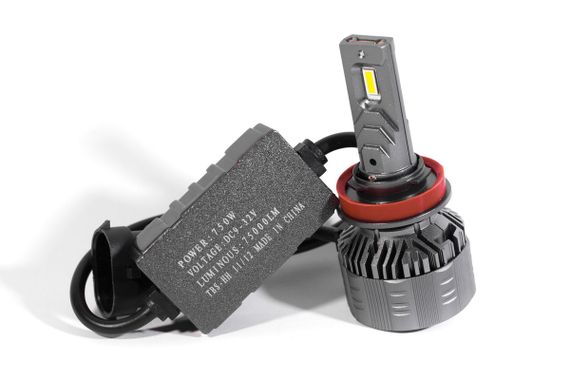 Комплект светодиодных ламп TBS Design TF3 MAX H11 PGJ19-2 9-32V 130W 15000Lm 6000K + CANBUS | Зображення 2