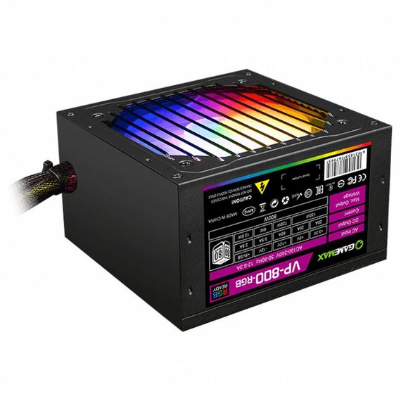 Блок живлення Gamemax 800W (VP-800-RGB) | Зображення 1