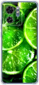 Чохол на Motorola Edge 40 Зелені часточки лимона "852sp-3335-2448"